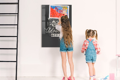 Tableau magnétique pour magnets Affiche rétro