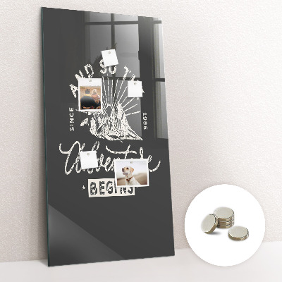 Tableau magnétique pour magnets Affiche rétro