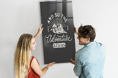 Tableau magnétique pour magnets Affiche rétro