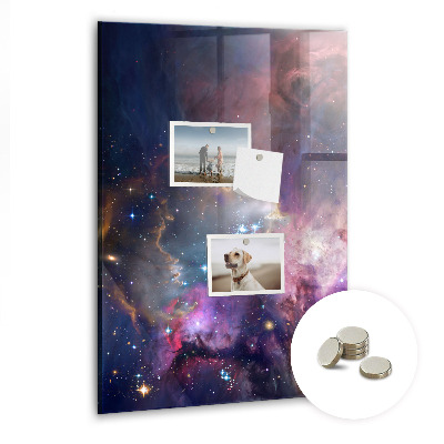 Tableau magnétique enfant Espace galactique
