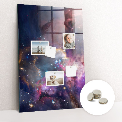Tableau magnétique enfant Espace galactique