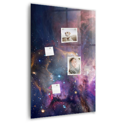 Tableau magnétique enfant Espace galactique