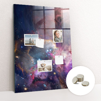 Tableau magnétique enfant Espace galactique