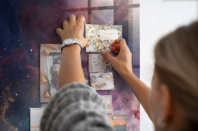 Tableau magnétique enfant Espace galactique