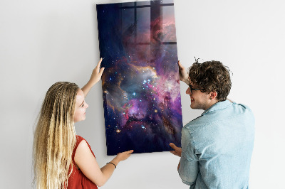 Tableau magnétique enfant Espace galactique