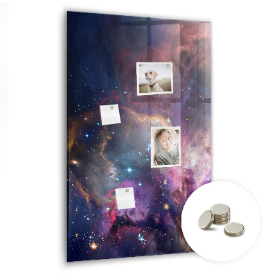 Tableau magnétique enfant Espace galactique