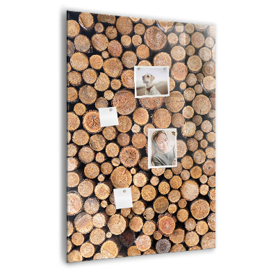 Tableau magnétique pour magnets souches d'arbres