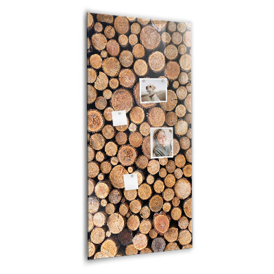 Tableau magnétique pour magnets souches d'arbres