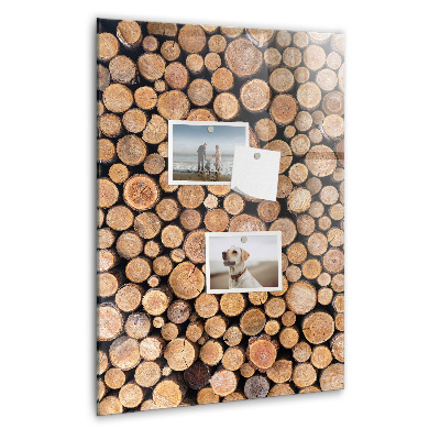 Tableau magnétique pour magnets souches d'arbres