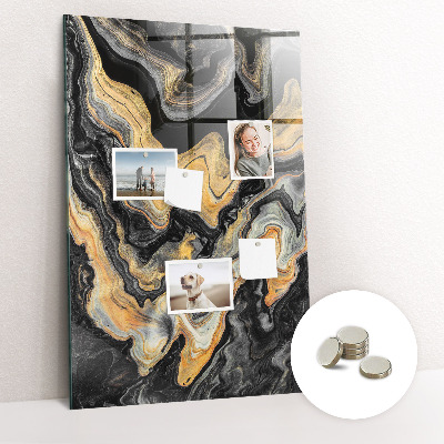 Tableau magnétique pour magnets Taches d'abstraction