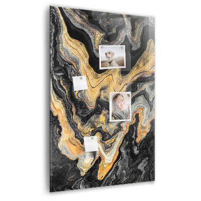 Tableau magnétique pour magnets Taches d'abstraction