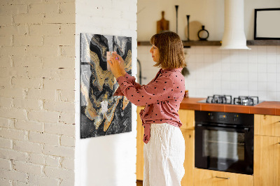 Tableau magnétique pour magnets Taches d'abstraction