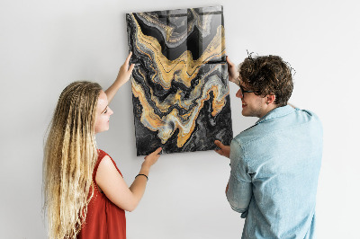 Tableau magnétique pour magnets Taches d'abstraction