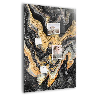 Tableau magnétique pour magnets Taches d'abstraction