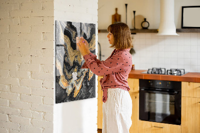 Tableau magnétique pour magnets Taches d'abstraction