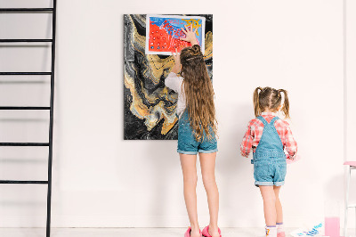 Tableau magnétique pour magnets Taches d'abstraction