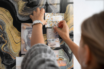 Tableau magnétique pour magnets Taches d'abstraction