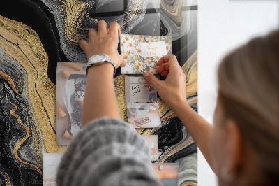 Tableau magnétique pour magnets Taches d'abstraction