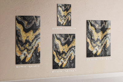 Tableau magnétique pour magnets Taches d'abstraction