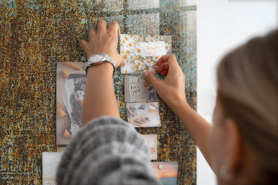 Tableau aimanté décoration Rouiller