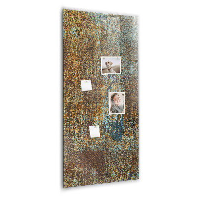 Tableau aimanté décoration Rouiller