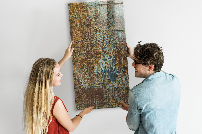 Tableau aimanté décoration Rouiller