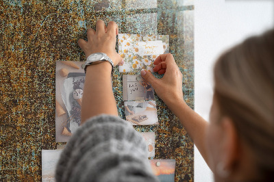 Tableau aimanté décoration Rouiller