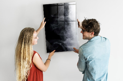 Tableau magnétique vertical Fumée