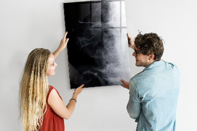 Tableau magnétique vertical Fumée