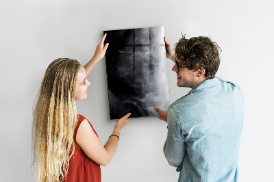 Tableau magnétique vertical Fumée