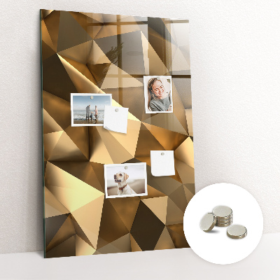 Tableau magnétique pour magnets Abstraction 3D