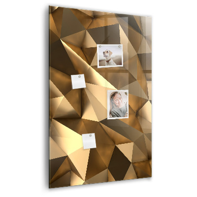 Tableau magnétique pour magnets Abstraction 3D