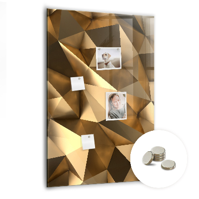 Tableau magnétique pour magnets Abstraction 3D