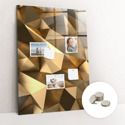 Tableau magnétique pour magnets Abstraction 3D