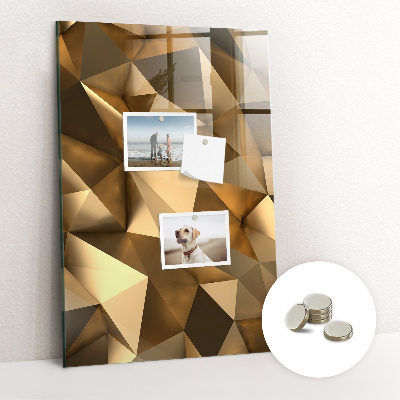 Tableau magnétique pour magnets Abstraction 3D
