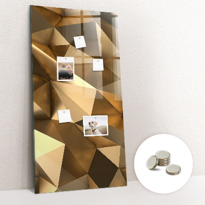 Tableau magnétique pour magnets Abstraction 3D