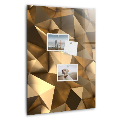 Tableau magnétique pour magnets Abstraction 3D