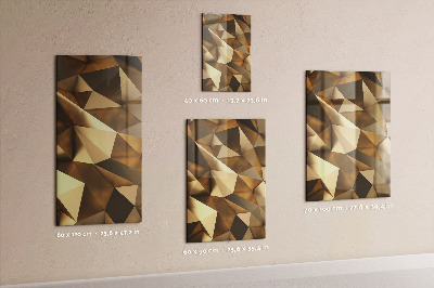 Tableau magnétique pour magnets Abstraction 3D