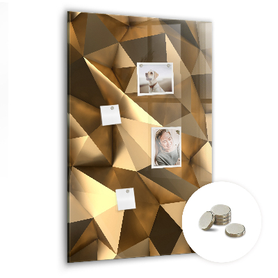 Tableau magnétique pour magnets Abstraction 3D