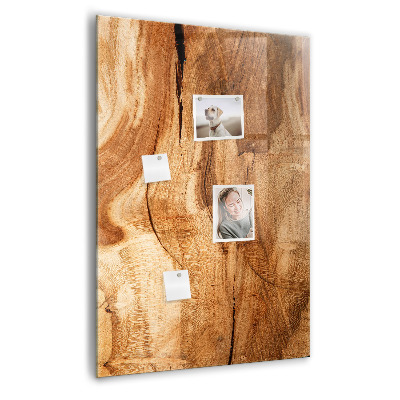 Tableau aimanté décoration Bois naturel