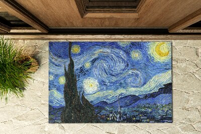 Paillasson extérieur Une nuit pleine d'étoiles