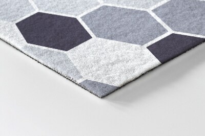 Paillasson extérieur Géométrie hexagone