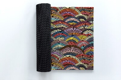 Paillasson extérieur Demi-cercles colorés