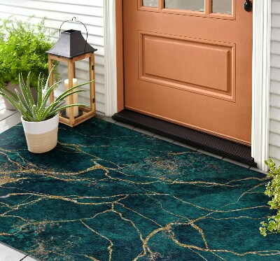 Paillasson extérieur Marbre turquoise