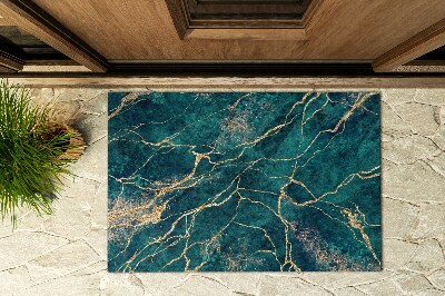 Paillasson extérieur Marbre turquoise