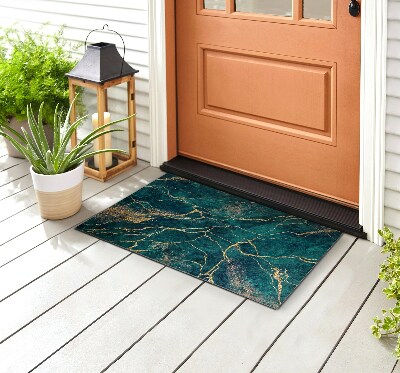 Paillasson extérieur Marbre turquoise