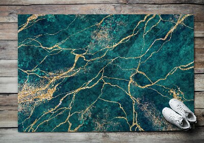 Paillasson extérieur Marbre turquoise
