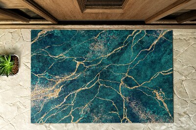 Paillasson extérieur Marbre turquoise
