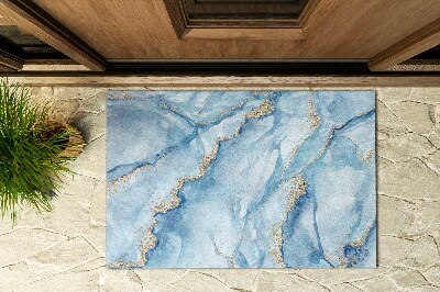 Paillasson extérieur Marbre bleu