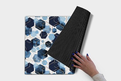 Paillasson extérieur Hexagone abstrait